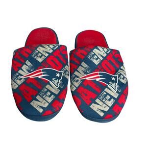 NE Patriot Slip On Slippers Youth 5 6 Clog House Shoes Slip Resistant Sole